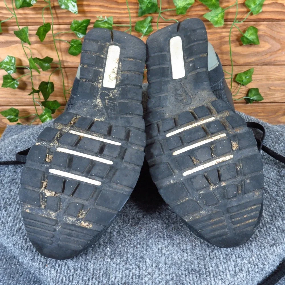 Nike Air Waffle‎ Trainer Men Running Shoes Size 14 Black Mesh Suede Retro Casual - Picture 7 of 7